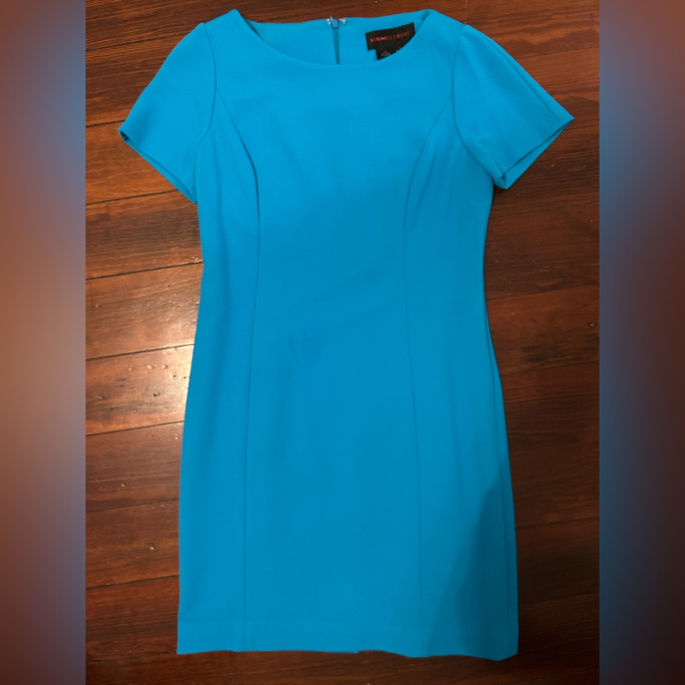 Vibrant Blue Midi Dress